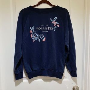 Hollister navy blue sweatshirt